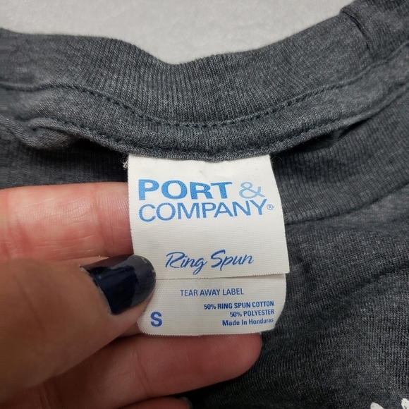 port and company long sleeve graphic t-shirt women's size small - Picture 6 of 10